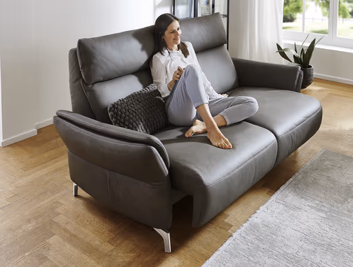 Trapezsofa und  Sofa 2 Sitzig Modell Lodi